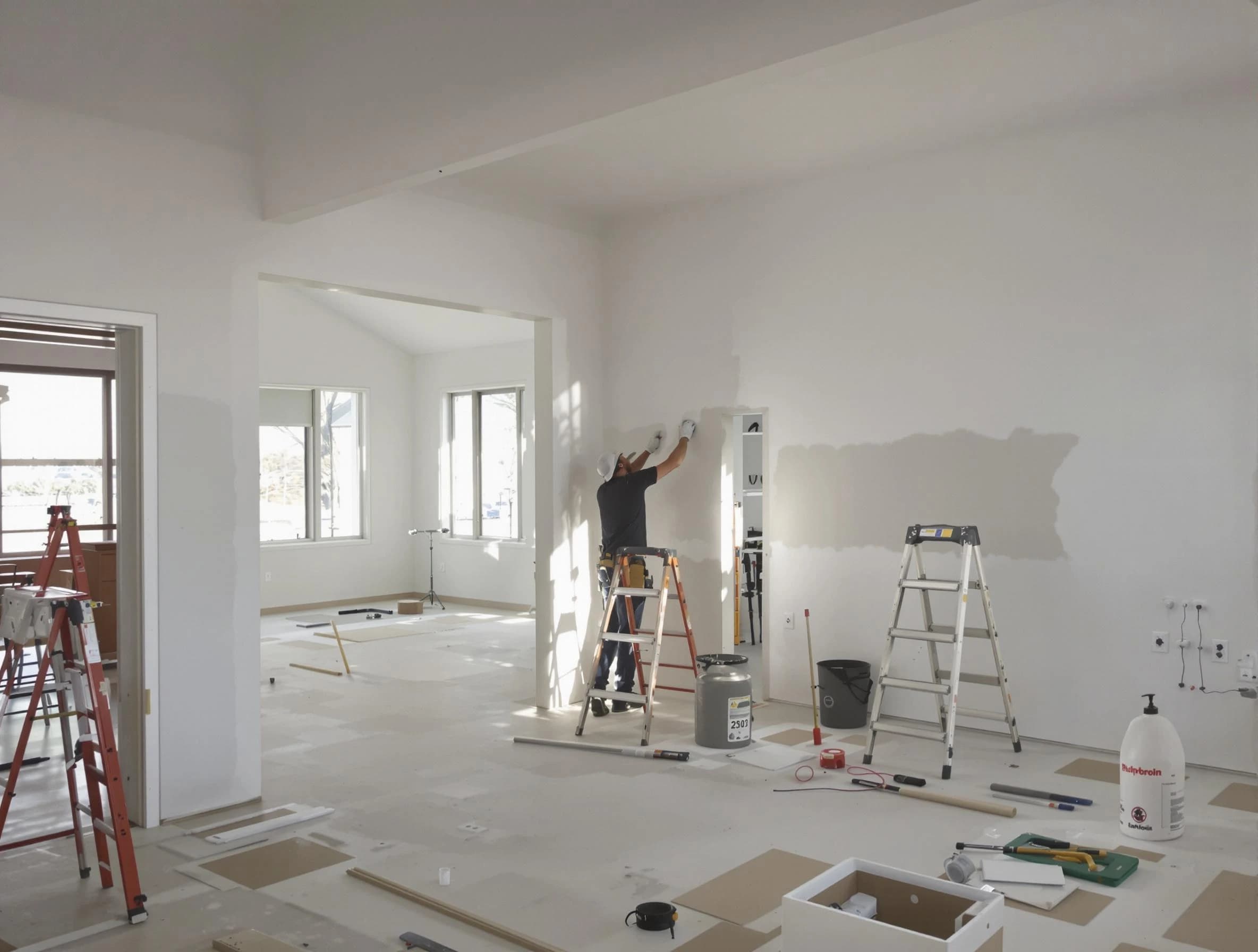 Detailed drywall installation with Tallmadge House Painters in Tallmadge