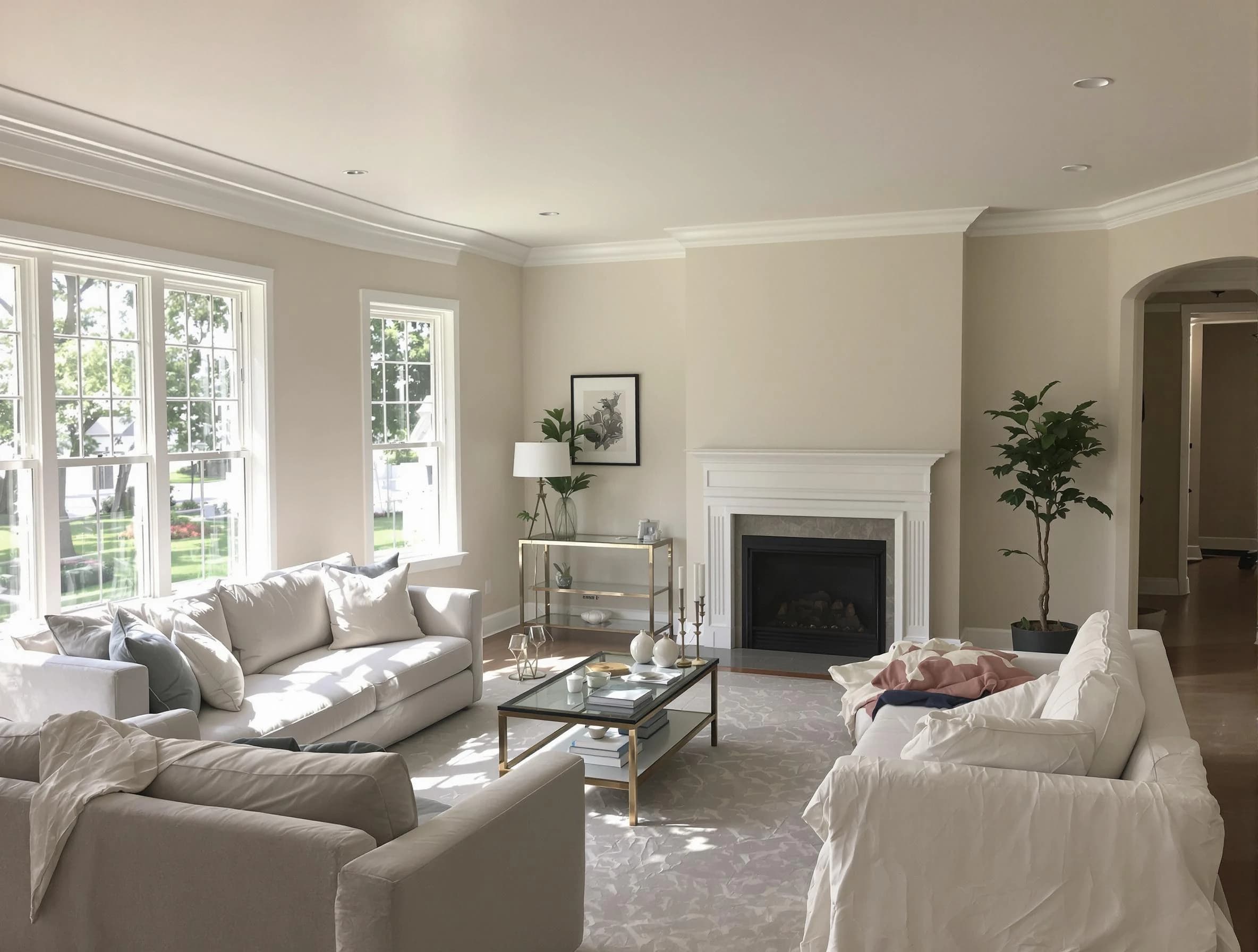 Interior painting by Tallmadge House Painters experts in Tallmadge, OH