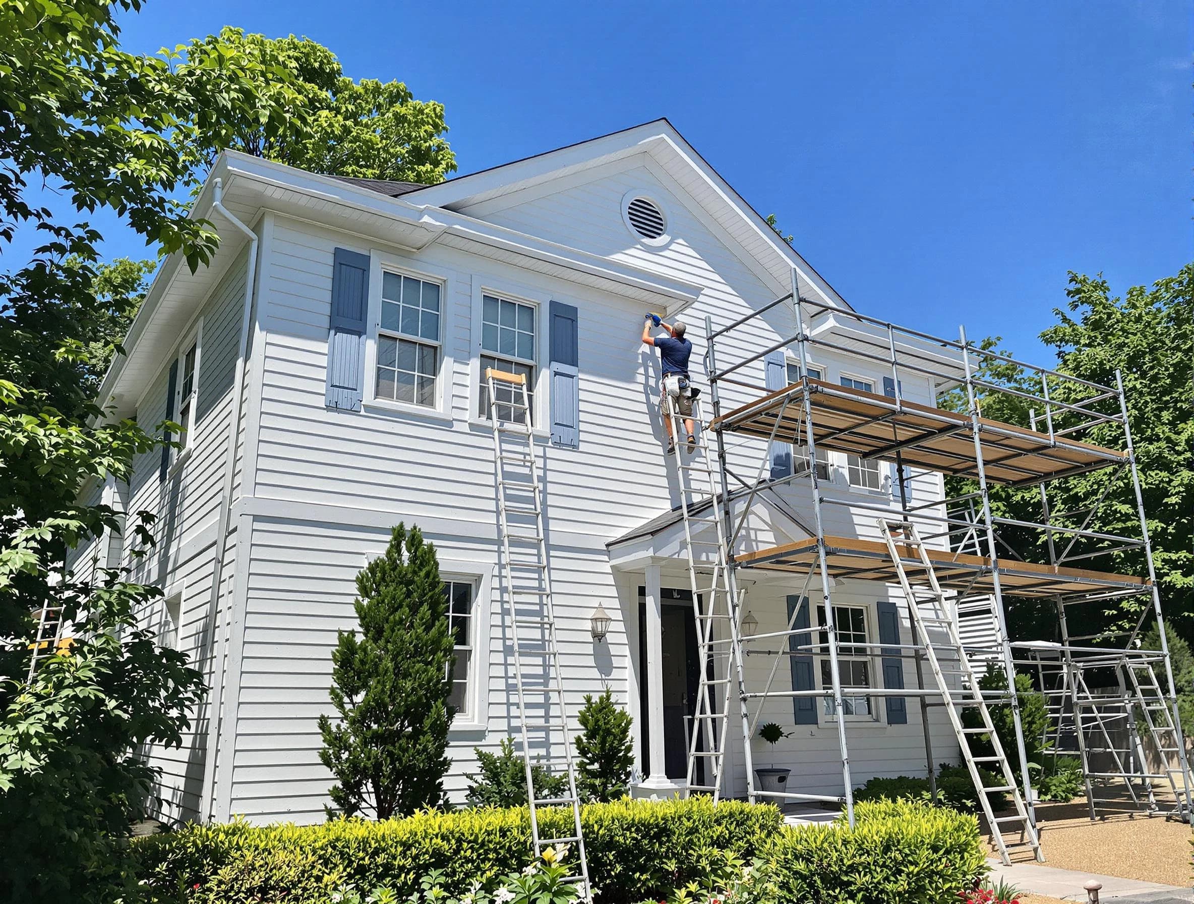 Exterior House Painting in Tallmadge